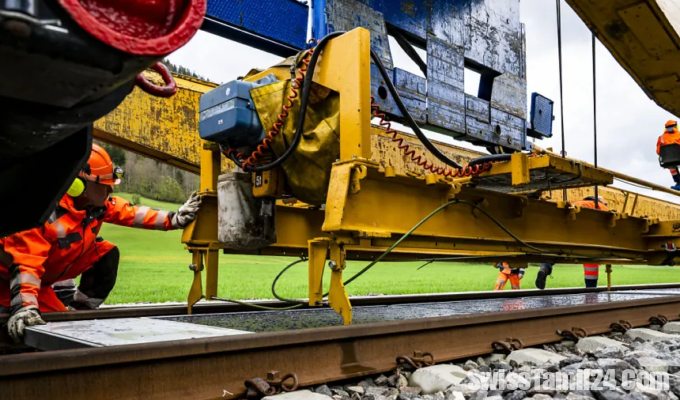 Solar power is now being generated on a railway line