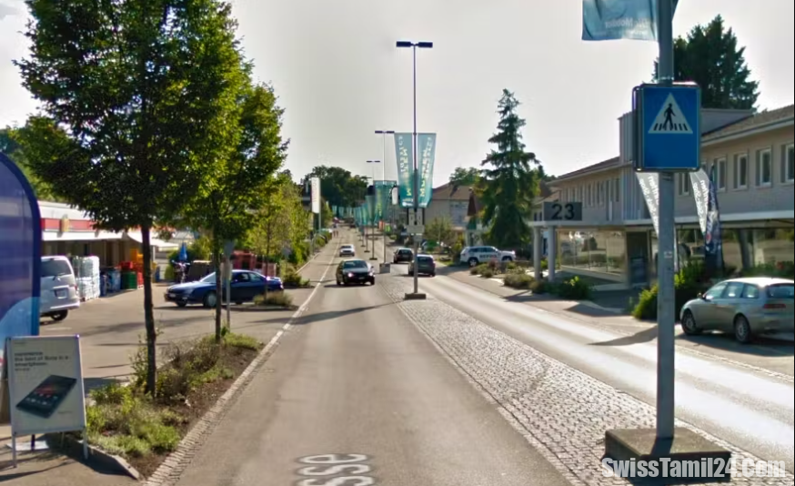 ஃப்ரிபோர்க் மாகாணத்தில் ஓடும் காரில் இருந்து விழுந்து ஒருவர் பலி