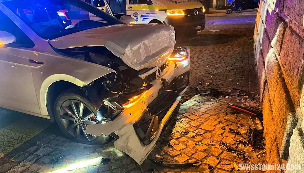 ஆர்காவ் ரைன்ஃபெல்டன் இல் பயங்கர விபத்து : பெண் ஓட்டுனர் பலியான சோகம்.!!