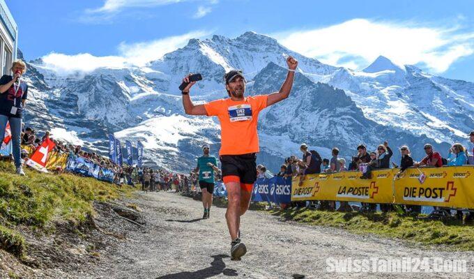 Jungfrau Marathon Orange Runner