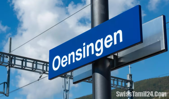 Oensingen SO Mann wird beim Bahnhof von Zug erfasst