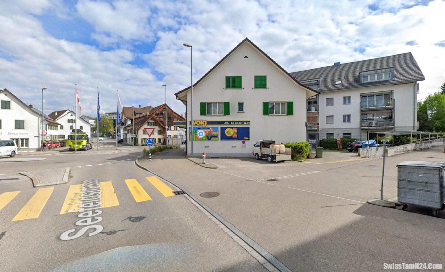 சூரிச் உஸ்டரில் உள்ள (Volg) வோல்கில் ஆயுதமேந்திய கொள்ளை