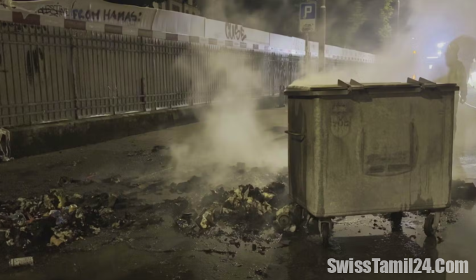 Zurich Vermummte liefern