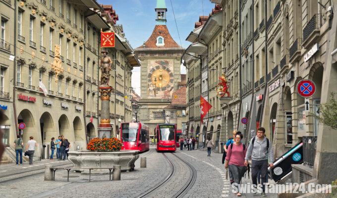article switzerland bern streets