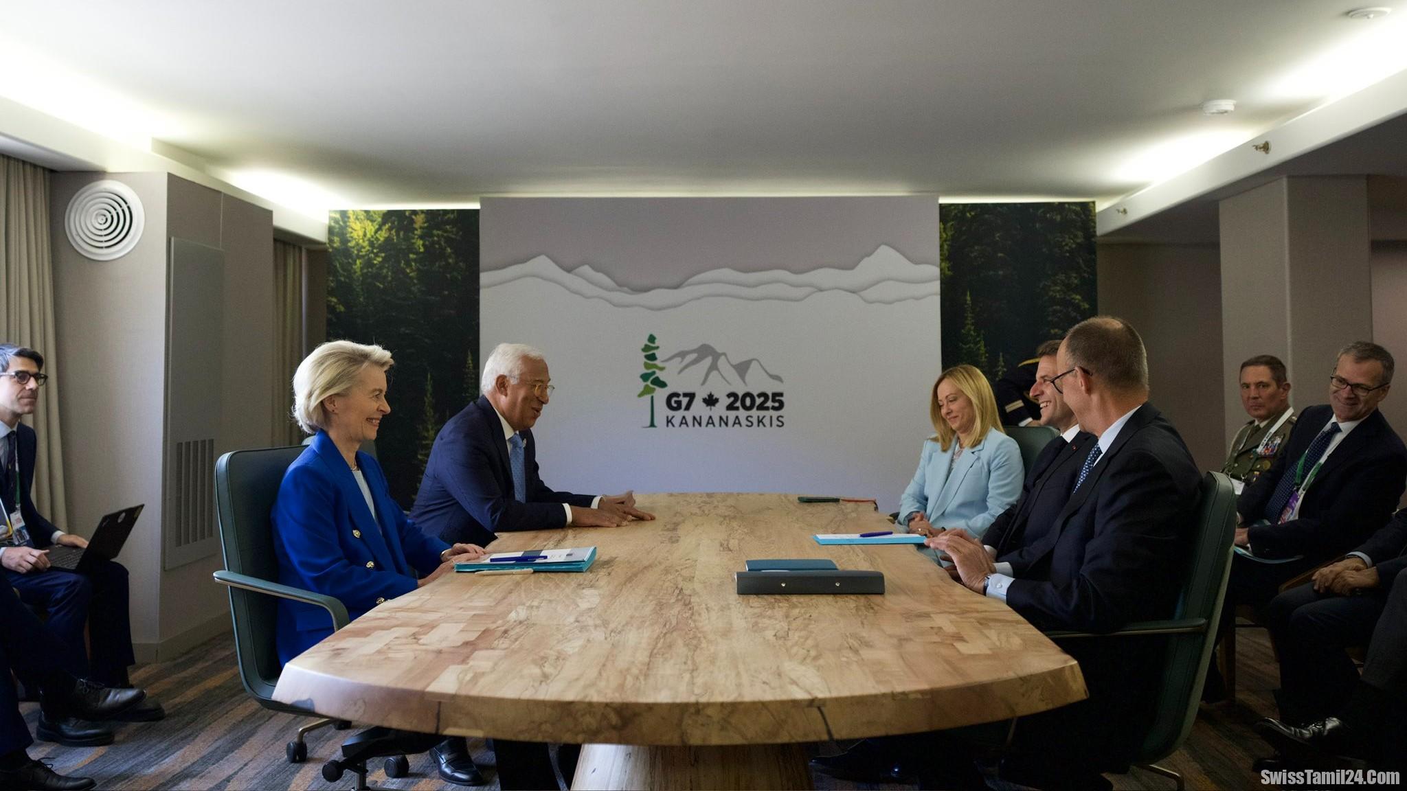 G7 உச்சி மாநாடு எவியனில் நடக்கவுள்ளதாக அறிவிப்பு : சுவிஸ் அதிகாரிகள் கவலை