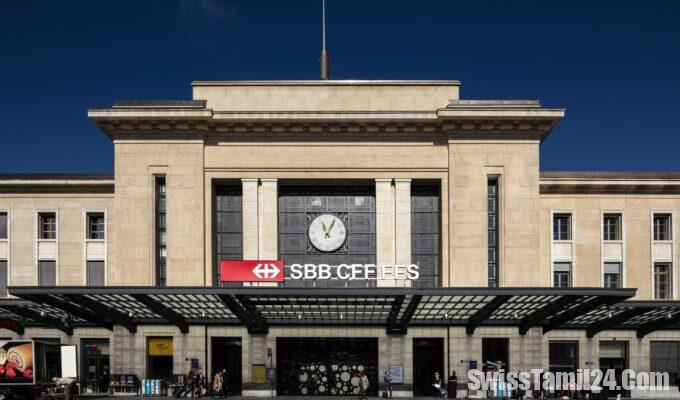 சுவிஸில் ரயில்