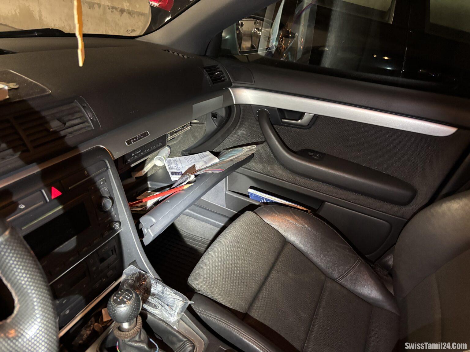 கிளாரஸ் நீடெரூர்னென் நகரில் கார் ஒன்றில் திருட முற்பட்ட மர்மநபர்