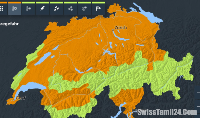 MeteoSchweiz on X Warnung des Bundes