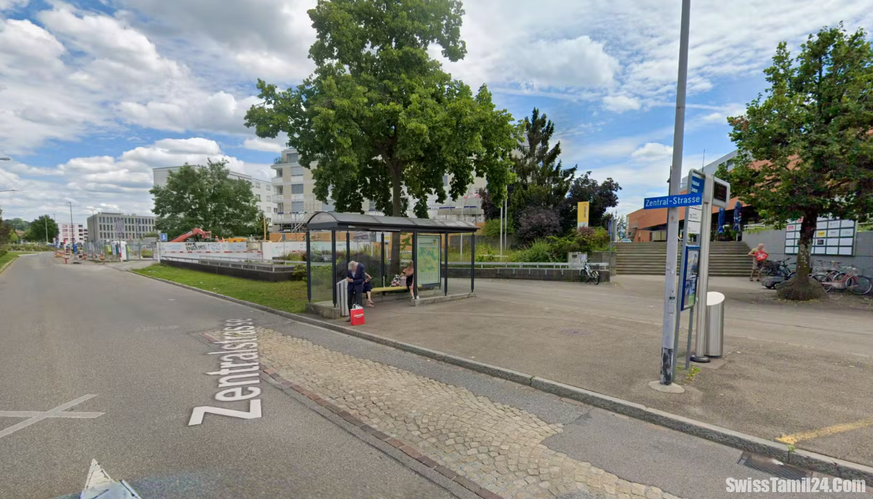 volketswil – ZH பேருந்து நிறுத்தத்தில் இளைஞர்கள் குழுவால் நபர் மீது சரமாரி தாக்குதல்