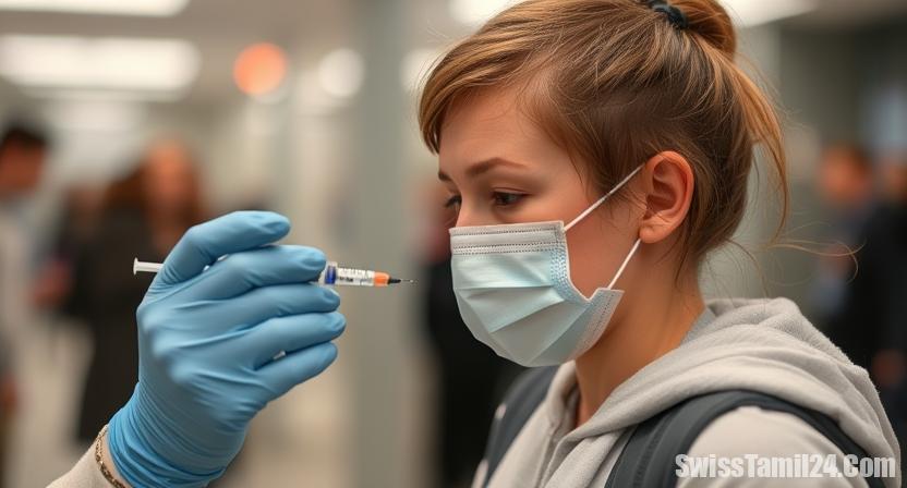 சுவிட்சர்லாந்தின் சூரிச்சில் தட்டம்மை நோய் பரவல் : சுகாதார அதிகாரிகள் தகவல்