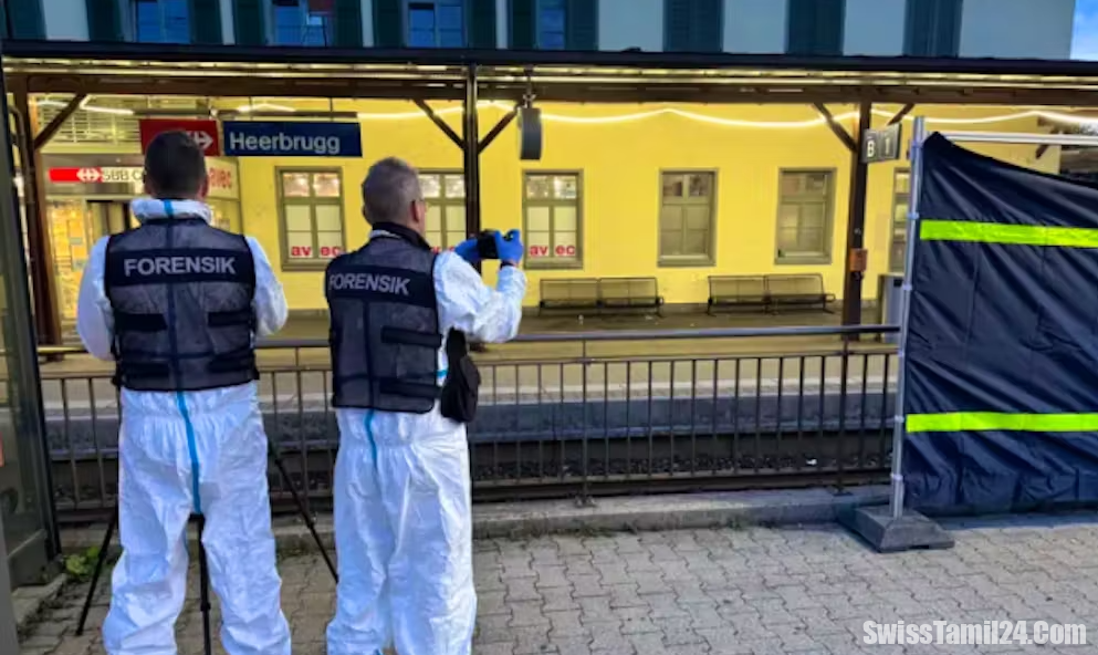 சென்ட்கேலன் ரயில் நிலையத்தில் 17 வயது இளைஞர் வெட்டிக்கொலை