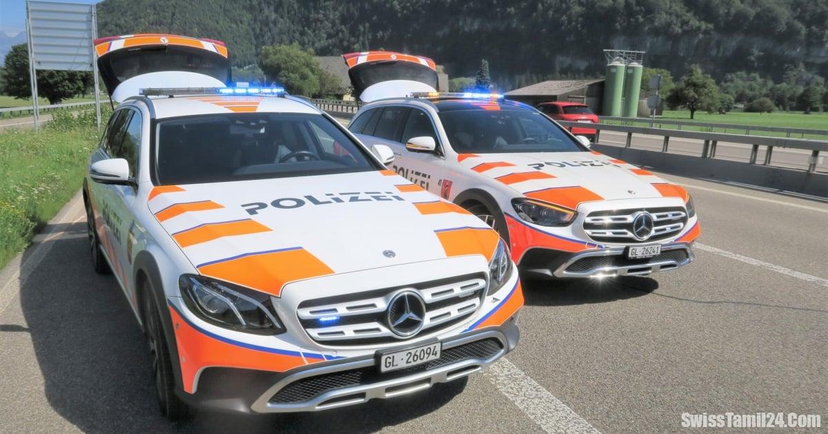 கிளாரூஸ் கன்டோனில் வேகமாக வாகனம் ஓட்டிய 22 வயது இளைஞர்: ஓட்டுநர் உரிமம் ரத்து