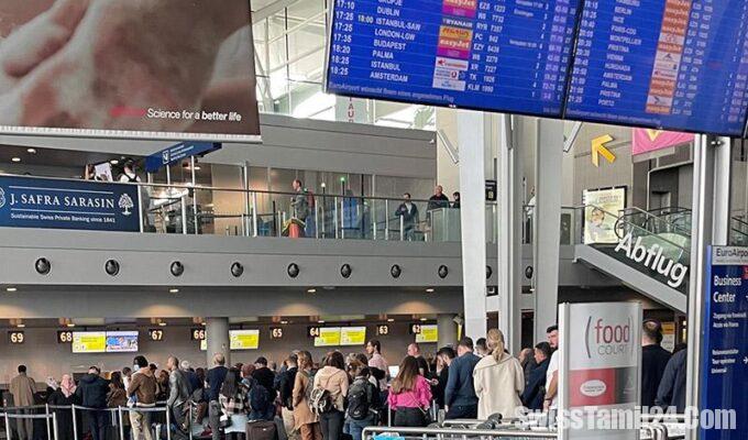 Massive delays at EuroAirport Basel