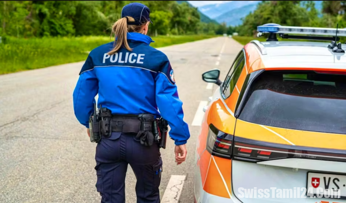 valais police on the lookout for dangerous armed