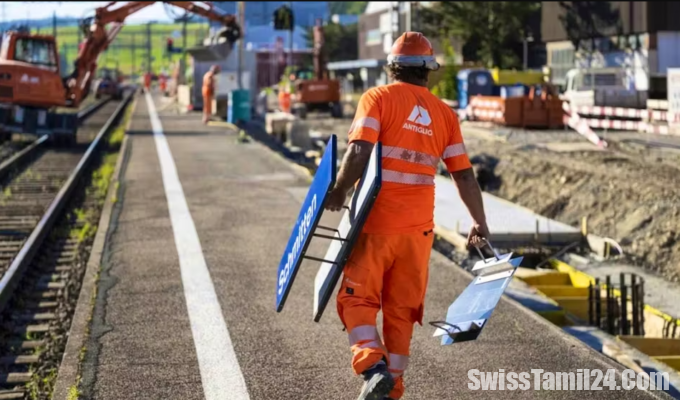Construction work on the SBB Bern Fribourg line is on the right track