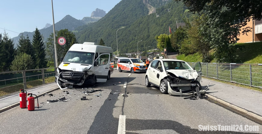 க்ளாரஸ் மாகாணம், ஷ்வான்டனில் பயங்கர விபத்து ஒருவர் பலி