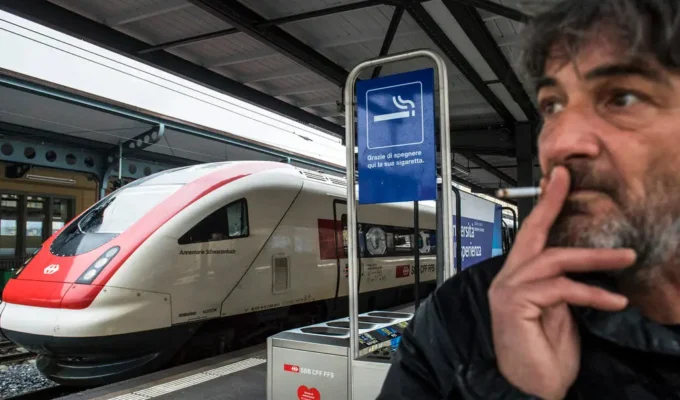 Tighter rules are introduced for smokers at train stations