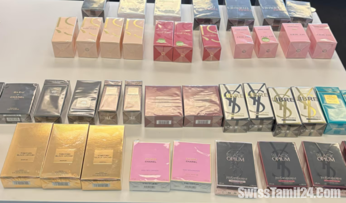 Zwei Parfumdiebe am Flughafen Zurich festgenommen