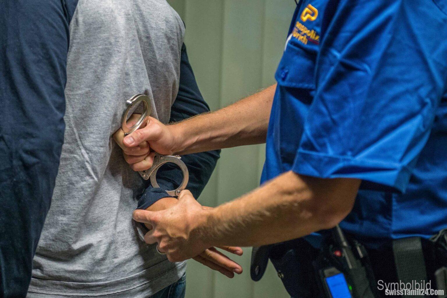 சூரிச் கன்டோன் “எக்லிசாவில்” மோட்டார் சைக்கிள் திருடிய இருவர் கைது