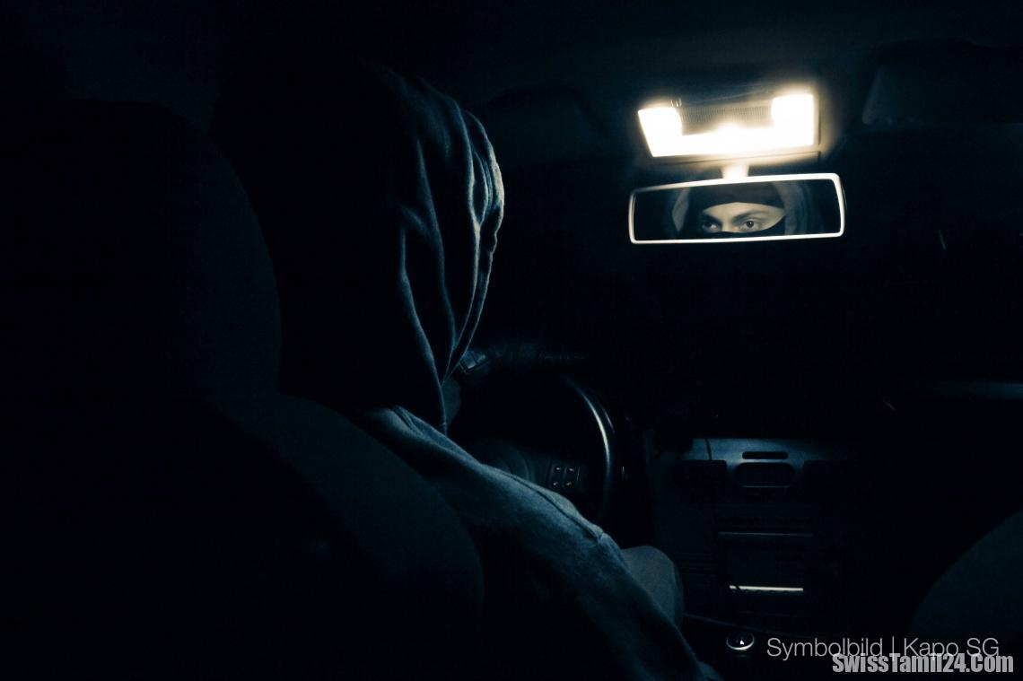 கன்டோன் சென்ட்கேலனில் வாகன கேரேஜில் மர்ம நபர்கள் கொள்ளை முயற்சி