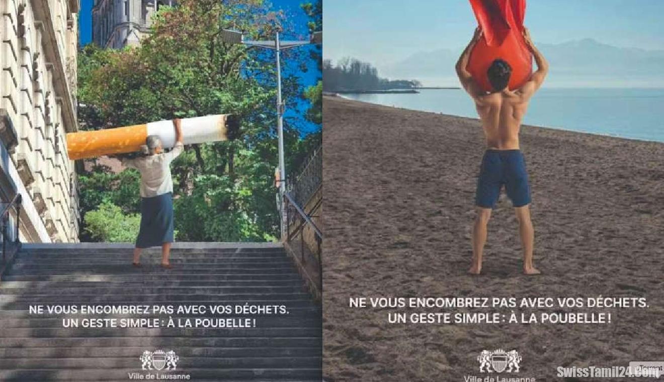 லௌசானில் நிரம்பி வழியும் குப்பைகள் : நகராட்சி எடுத்துள்ள அதிரடி நடவடிக்கை