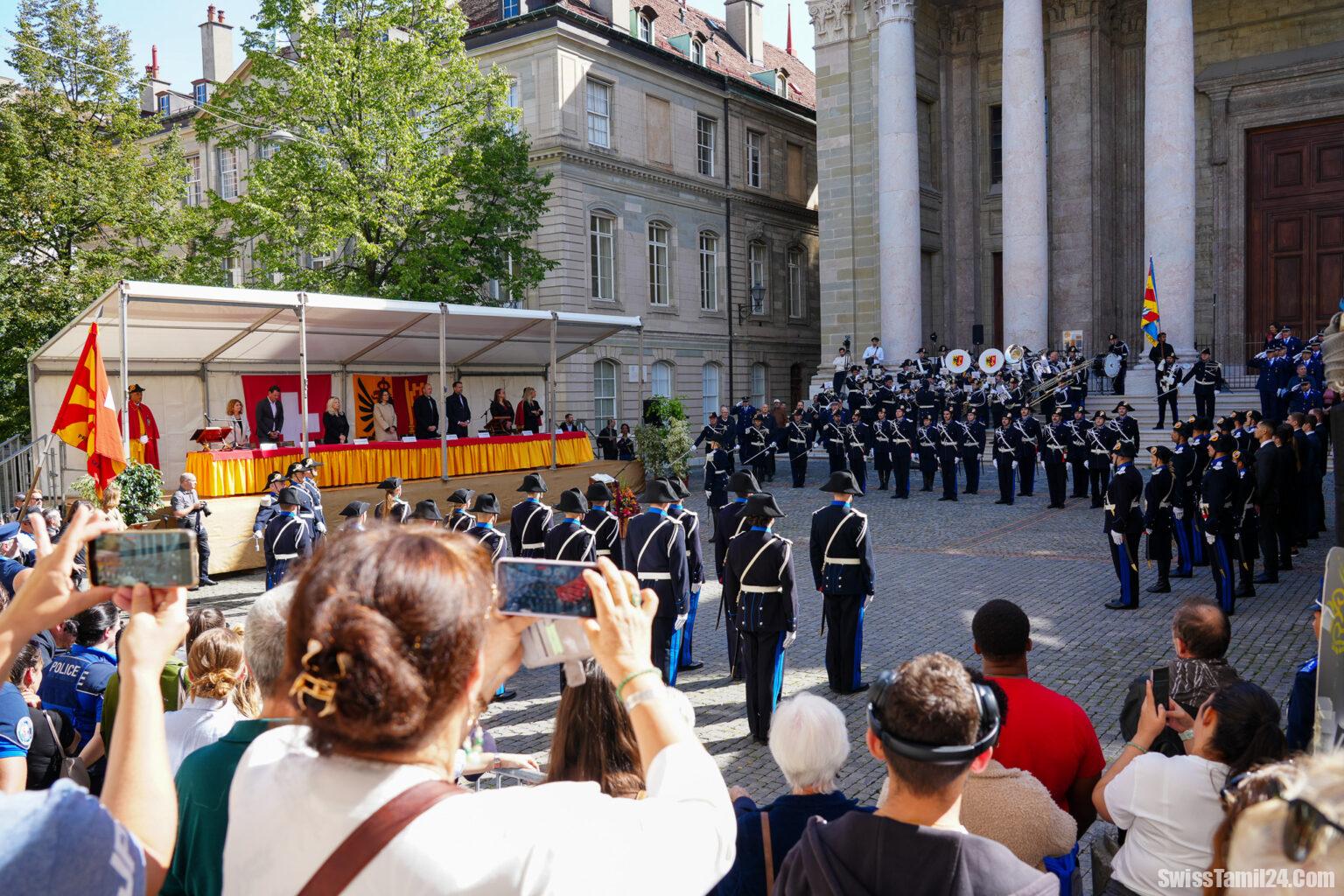 சுவிட்சர்லாந்தில் புதிய 42 காவல்துறையினர் சத்தியப்பிரமாணம் செய்து பொறுப்பேற்றனர்