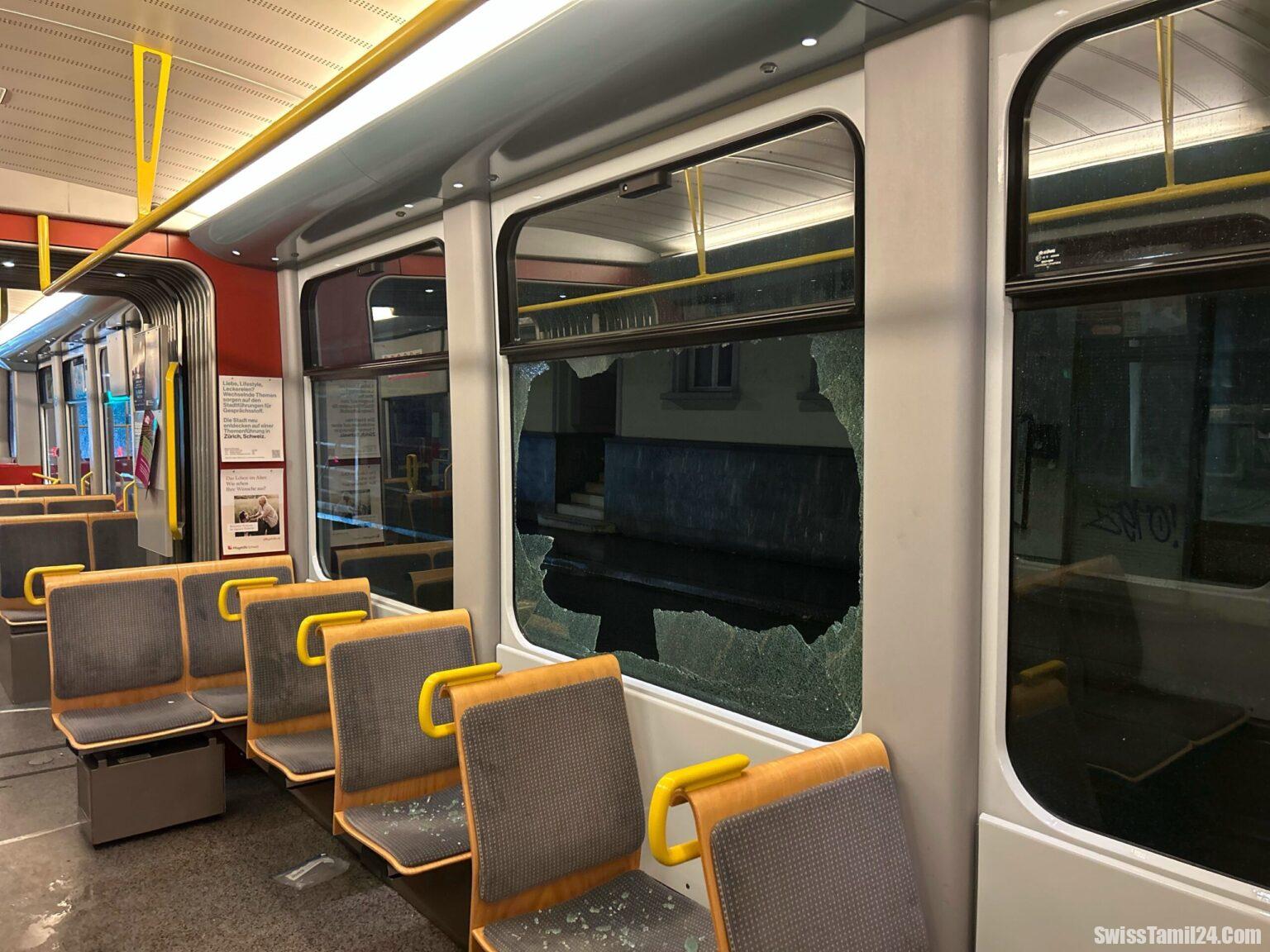 சூரிச் டிராமில் பட்டாசு தாக்குதல்: பயணி காயம், போலீஸ் சாட்சிகளைத் தேடுகிறது