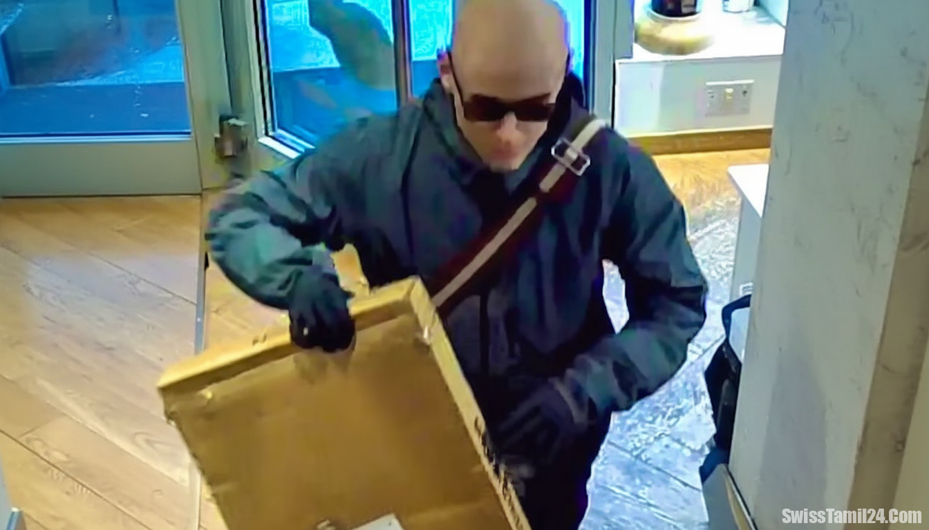 லூசேர்னில் புகையிலை கடையில் கொள்ளை – முகமூடி அணிந்த குற்றவாளி தலைமறைவு