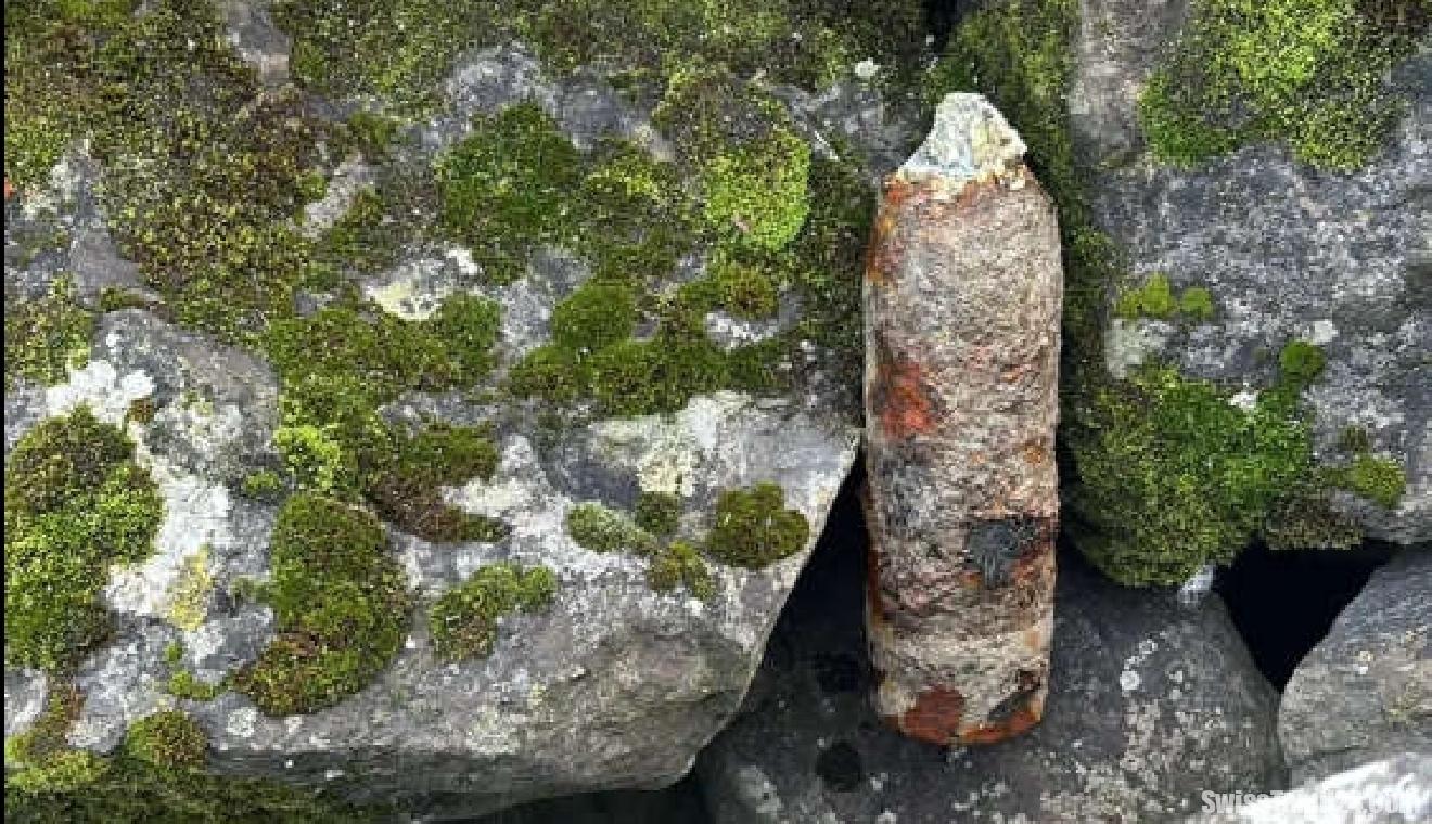 ஜெனீவா ஏரியில் முதல் உலகப்போரின் பீரங்கிக் குண்டு கண்டுபிடிப்பு