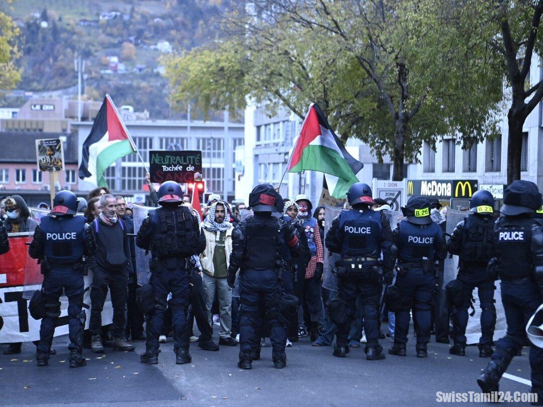 பாலஸ்தீன் ஆதரவு ஆர்ப்பாட்டத்திற்கு நடத்திய அமைப்பினருக்கு வந்த சிக்கல்