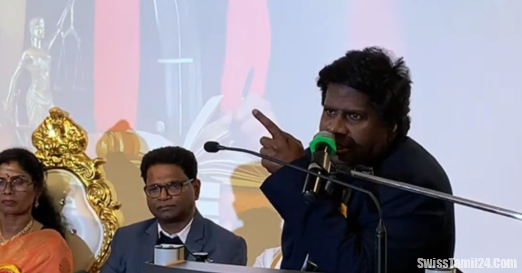 “கிழக்குமண் காப்பாற்றப்பட வேண்டிய மண்” : சுவிட்சர்லாந்தில் முழங்கிய இளஞ்செழியன்.!!