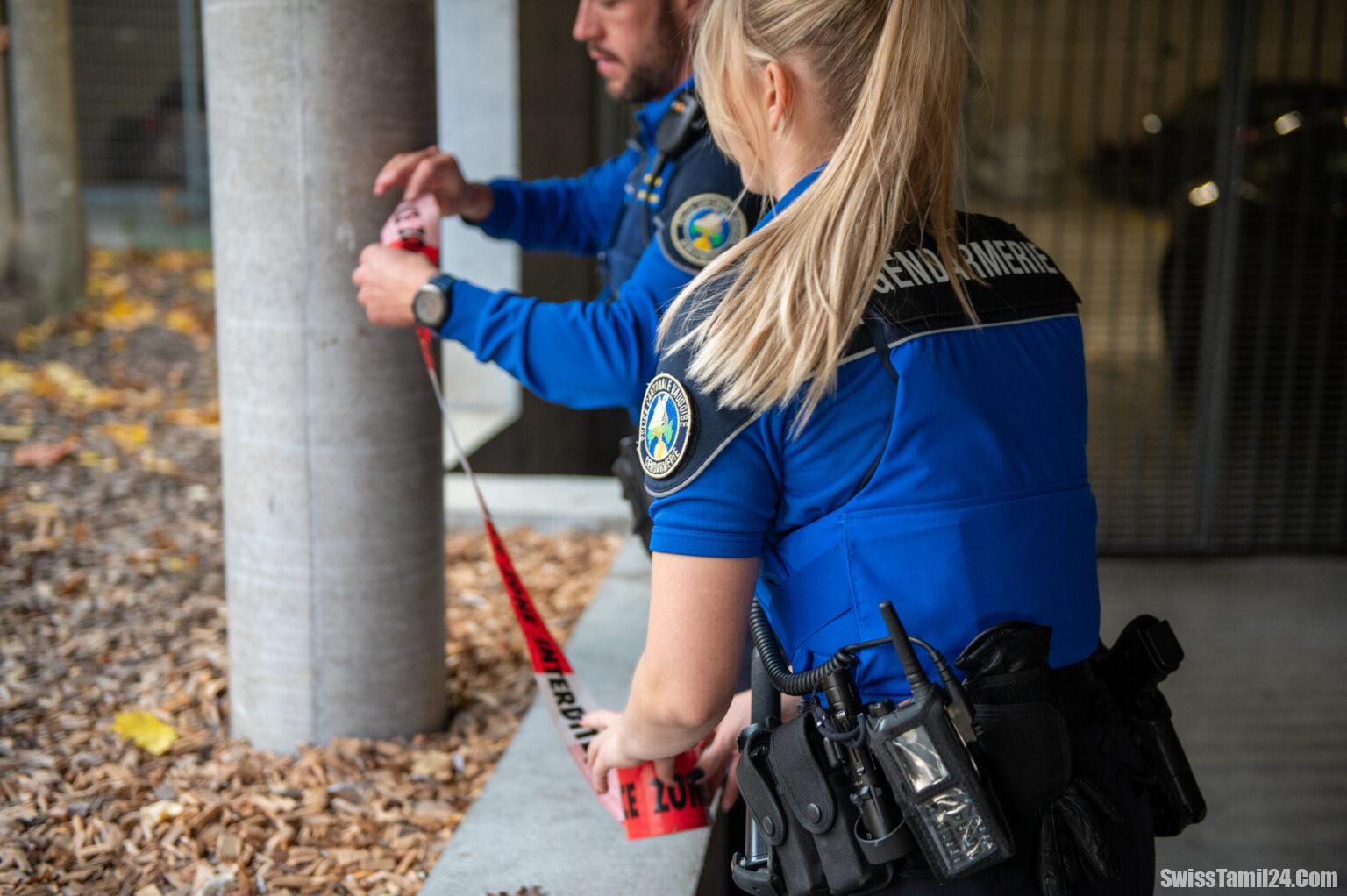 வெளட் கன்டோனில் UBS வங்கி ATM வெடித்துத் தகர்க்கப்பட்டது — கொள்ளையர்கள் மாயம்