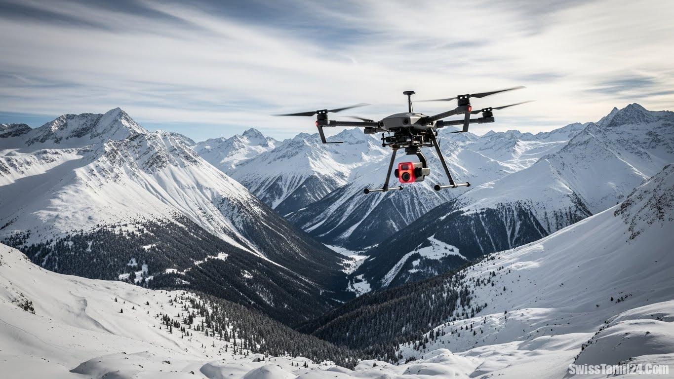 சுவிஸ் போலீசாரின் வேலையில் புரட்சியை ஏற்படுத்தும் ட்ரோன் கமராக்கள் : முழுமையான தகவல்கள்