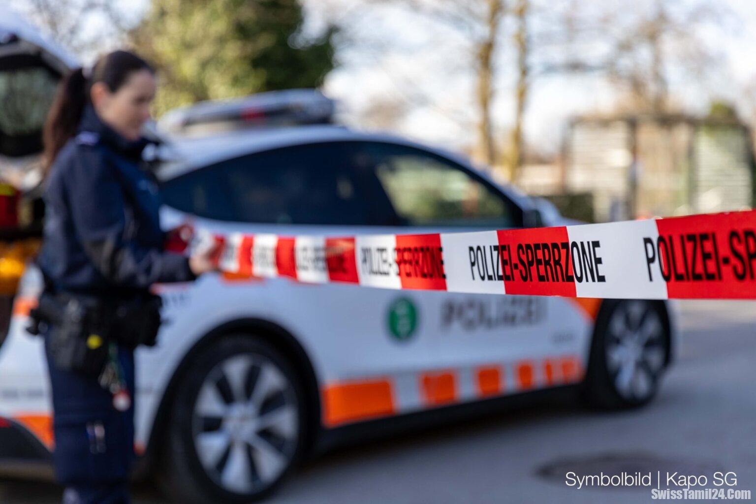 சென்ட்கேலன் நகரில் குடியிருப்பில் இளம்பெண் மரணம்; ஒருவர் கைது