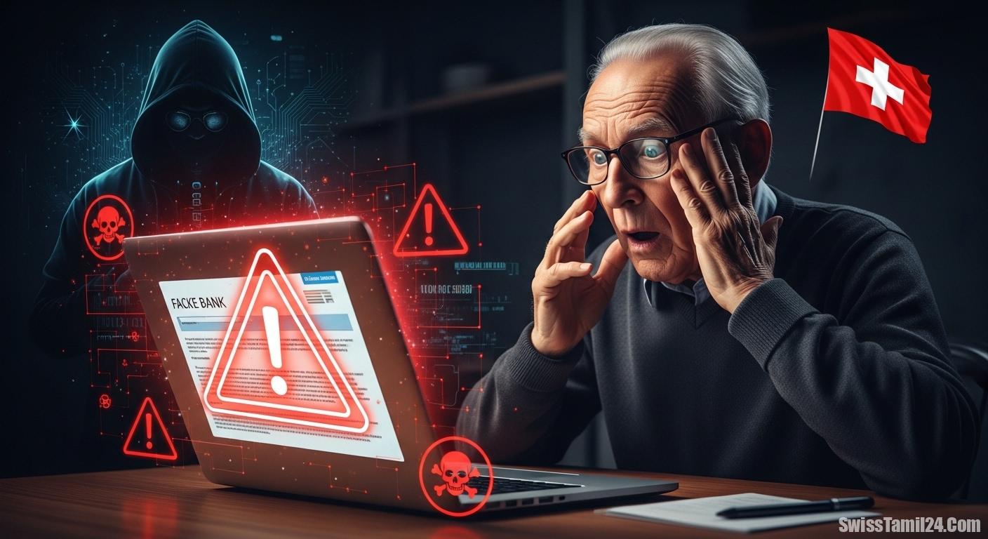 சுவிசில் போலி மின்னஞ்சல் மோசடிகள் அதிகரிப்பு : வெளியான திடுக்கிடும் தகவல்கள்