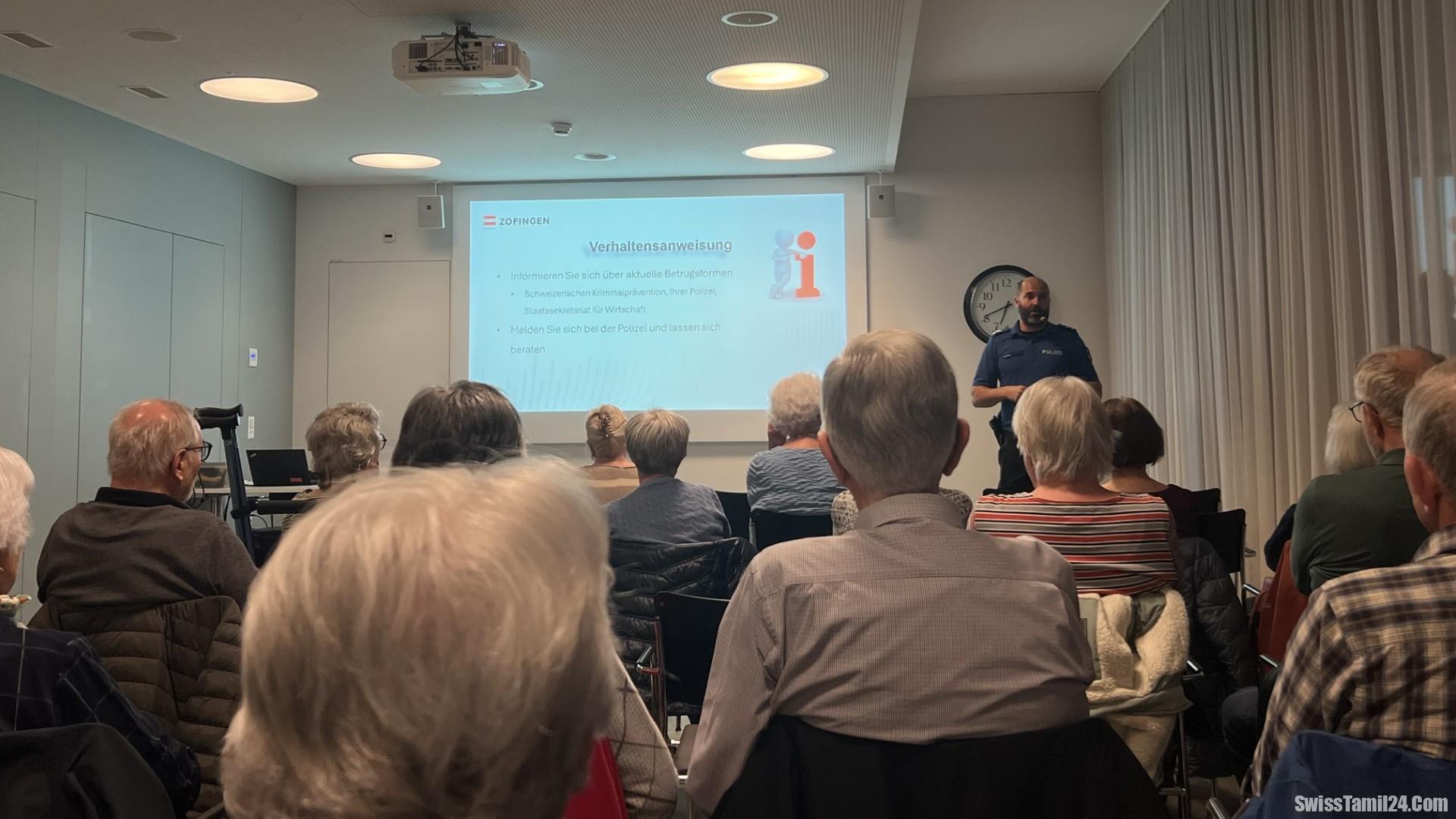 மூத்த குடிமக்களுக்கு இணைய மோசடிகள் குறித்து விழிப்புணர்வு நிகழ்ச்சி