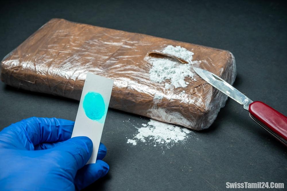 லுகானோவில் போதைப்பொருள் கடத்தல் சந்தேகத்தில் 40 வயது நபர் கைது