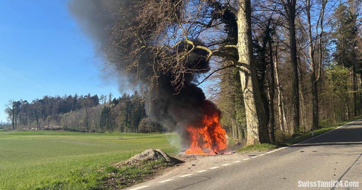 ஆர்காவ் கன்டோனில் கார் விபத்து: 31 வயது இளைஞர் உயிரிழப்பு