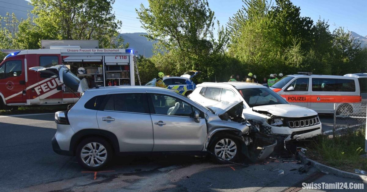 கிரௌவுண்டன் பகுதியில் கடுமையான கார் விபத்து : மூவர் மருத்துவமனையில் அனுமதி