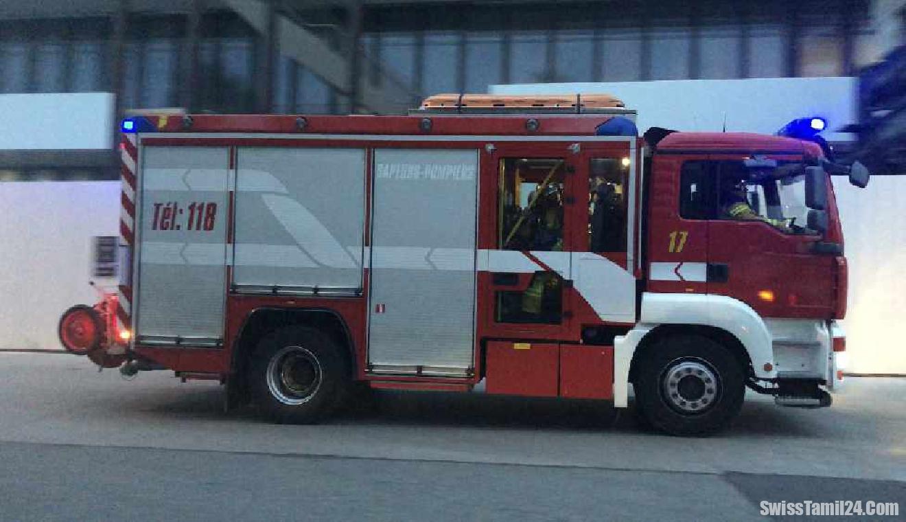 ஜெனீவா அருகே வீட்டு தீ விபத்து: 94 வயது பெண் உயிரிழப்பு