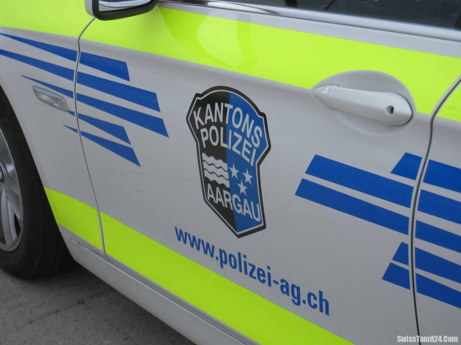 ஆர்காவ் கன்டோனில் கார் ஷோரூம் திருட்டு முயற்சி – 18 வயது இளைஞர் கைது